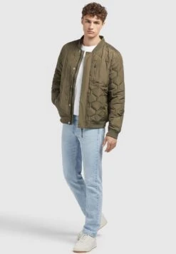 Khujo Carlson - Jas - Olivgrün -Khujo Mode Aanbiedingen Winkel 85db6bc3363641a69e75e5f83b7fe269