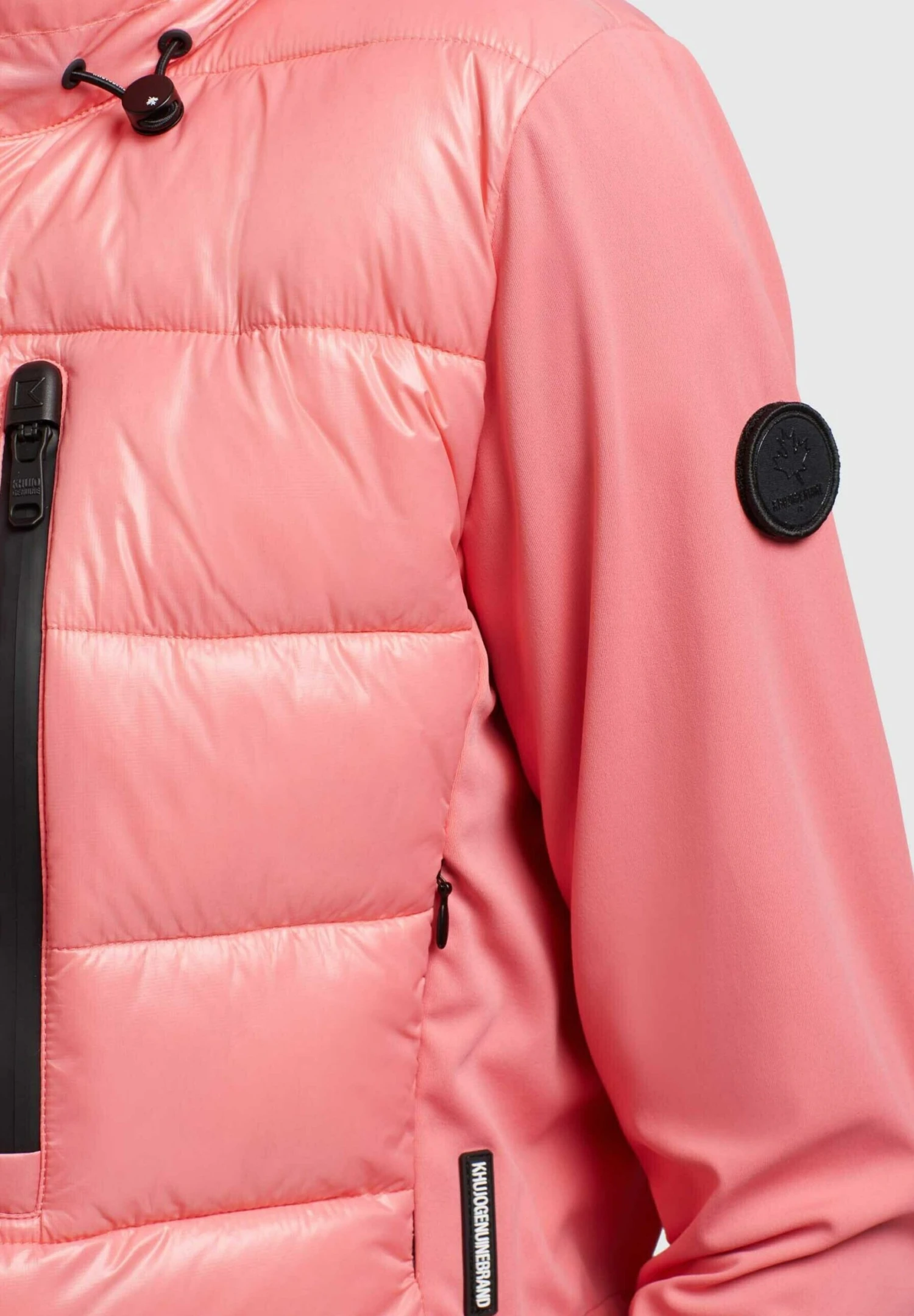 Khujo Avila Shiny - Jas - Pink 8 Khujo Avila Shiny - Jas - Pink - Afbeelding 8