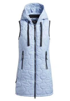 Khujo Malin - Bodywarmer - Blau -Khujo Mode Aanbiedingen Winkel 86f780fc3fad45ab82ac9932de075b82