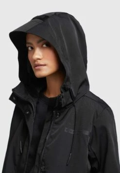 Khujo Jomana - Parka - Schwarz -Khujo Mode Aanbiedingen Winkel 88516fb2bbbe4a53984af49debfa84fc