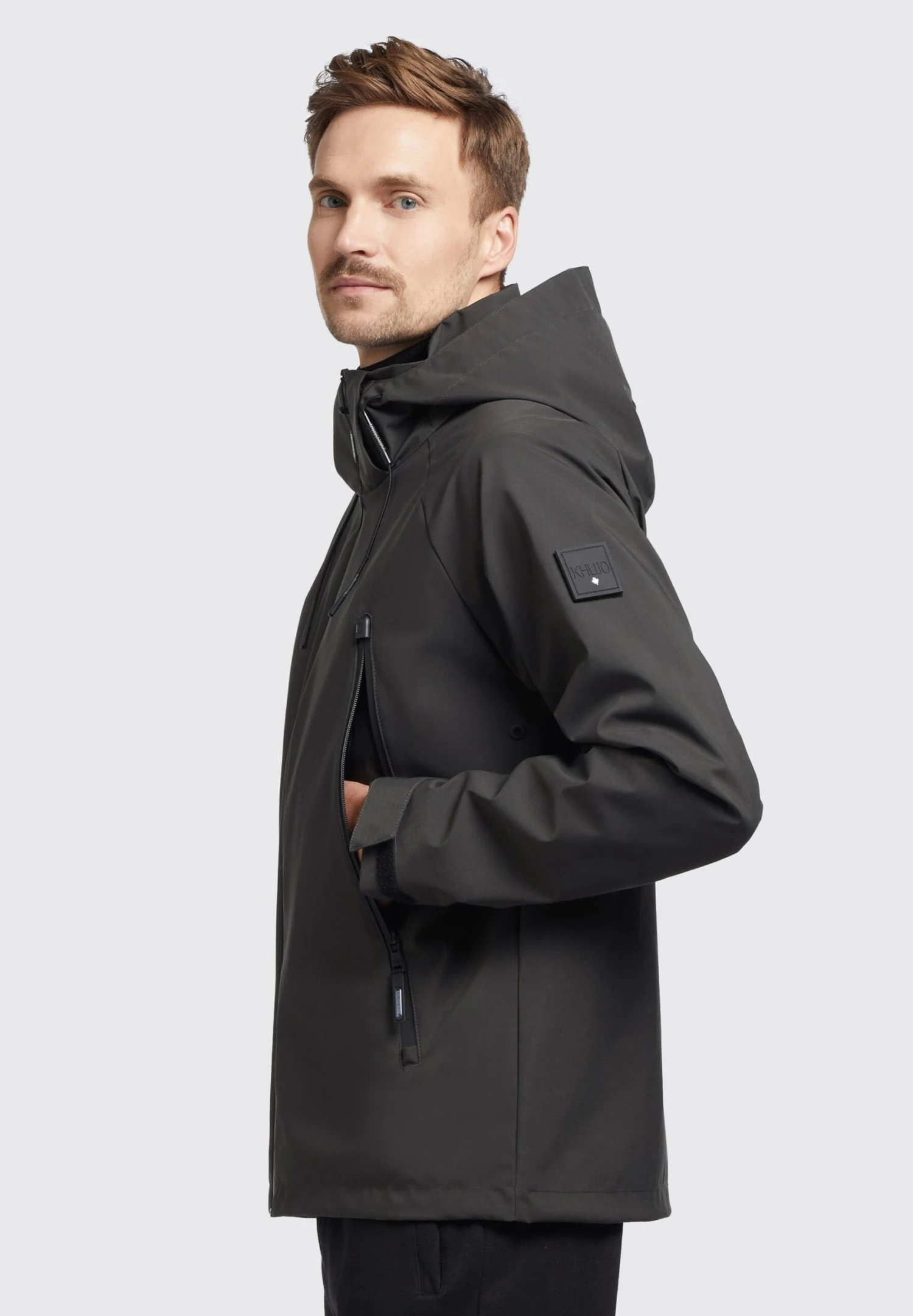 Khujo Adam - Regenjas - Braun 4 Khujo Adam - Regenjas - Braun - Afbeelding 4