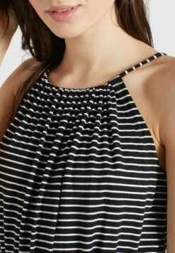 Khujo Valda - Top - Schwarz-Weiß Gestreift -Khujo Mode Aanbiedingen Winkel 8984a46905e3452a8f8ff41d6852dcd7