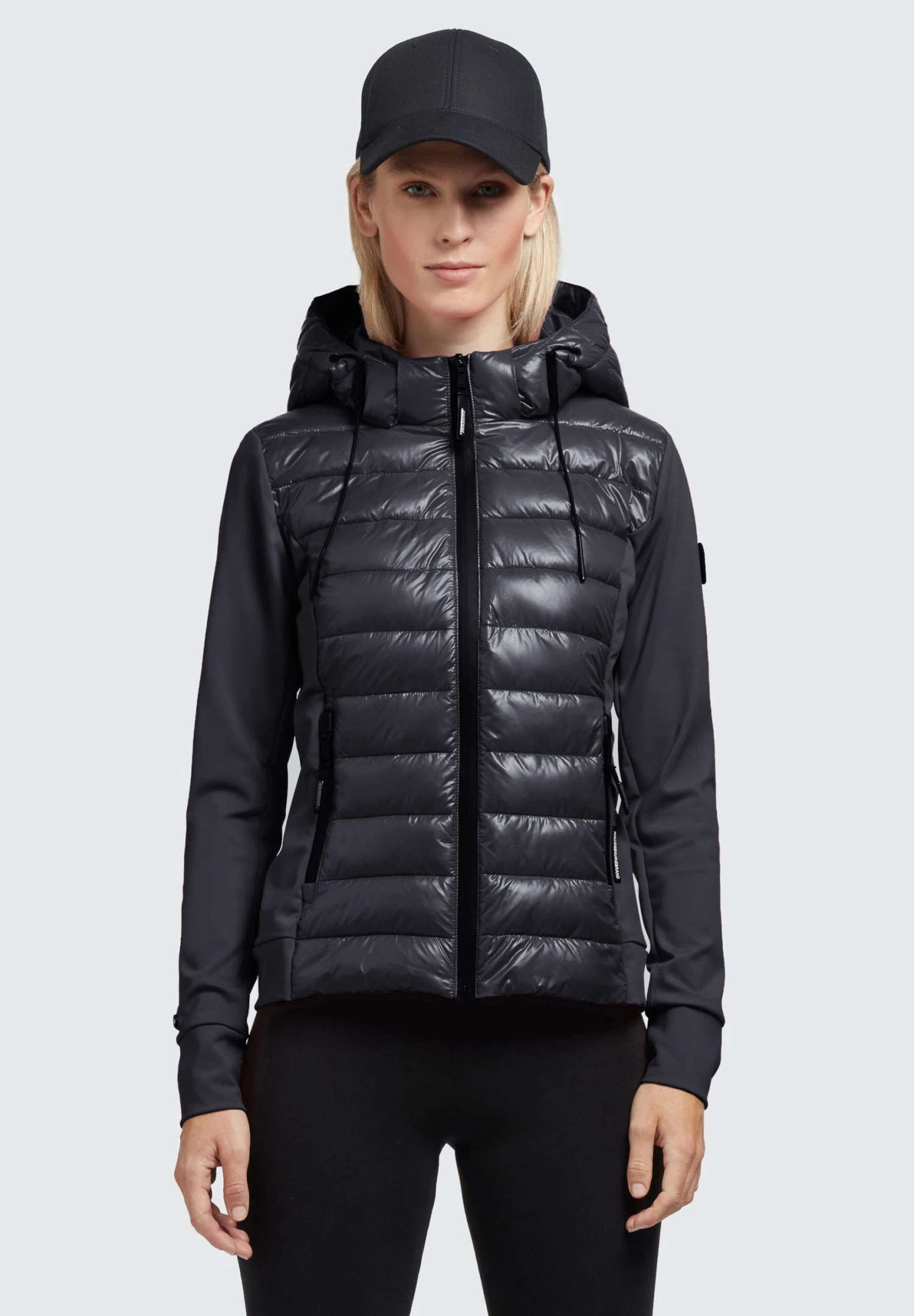 Khujo Ghita Shiny - Jas - Schwarz 1 Khujo Ghita Shiny - Jas - Schwarz