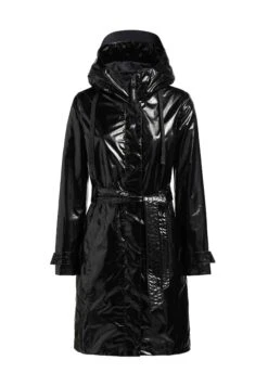 Khujo Alecia - Trenchcoat - Schwarz -Khujo Mode Aanbiedingen Winkel 8bc564cd4fae4ef0a9bfe987156cd676