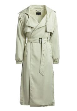 Khujo Garda - Trenchcoat - Blassgrün -Khujo Mode Aanbiedingen Winkel 8ce965fd8c6a44f7b5cee1d5bc50e873