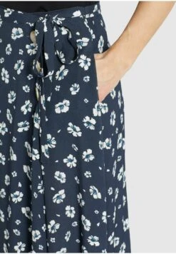 Khujo Hepke - A-Lijn Rok - Blau-Weiß Geblümt -Khujo Mode Aanbiedingen Winkel 8e1086183e2044128826bed4a6a184bb