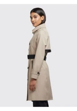 Khujo Trenchcoat - Beige -Khujo Mode Aanbiedingen Winkel 8f1c0e4eca8c45e8af0ef1d768de5879