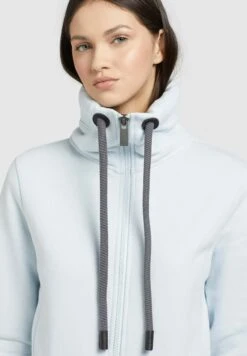 Khujo Tosta - Sweater Met Rits - Hellblau 11 Khujo Tosta - Sweater Met Rits - Hellblau -Khujo Mode Aanbiedingen Winkel 8f6de69aba834e65bca09dc973c828dc