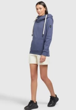 Khujo Rhabea - Hoodie - Dunkelblau -Khujo Mode Aanbiedingen Winkel 91afe145c430488fb87d0061808f7e45
