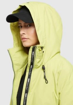 Khujo Blair - Jas - Giftgrün -Khujo Mode Aanbiedingen Winkel 920d4368b8794ce7883461deb955c937