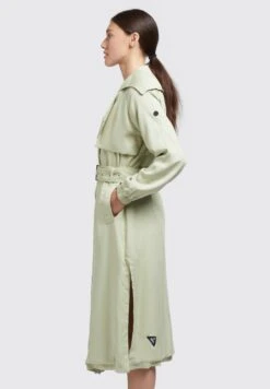 Khujo Garda - Trenchcoat - Blassgrün -Khujo Mode Aanbiedingen Winkel 924445e17d04457aa225c36c4e9d75bb