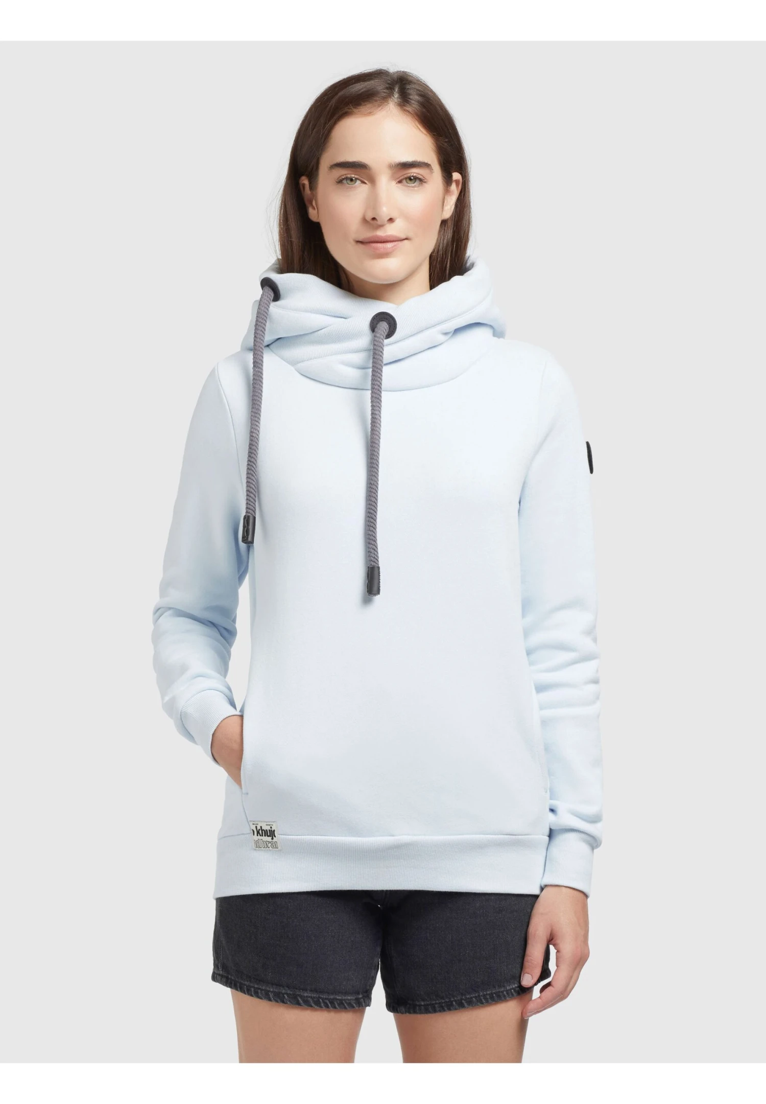 Khujo Karima - Hoodie - Hellblau 1 Khujo Karima - Hoodie - Hellblau
