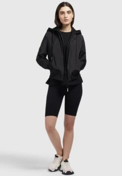 Khujo Persee - Jas - Schwarz -Khujo Mode Aanbiedingen Winkel 92a5fa95583a48fa8d9cd465b209b3c4