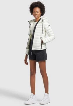 Khujo Lovina4 Shiny - Jas - Cremeweiß 11 Khujo Lovina4 Shiny - Jas - Cremeweiß -Khujo Mode Aanbiedingen Winkel 937066f709c644a9bda1cb1a932f8832