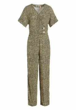 Khujo Borgia - Jumpsuit - Schwarz-Gelb Geblümt -Khujo Mode Aanbiedingen Winkel 94c94a900955432e91ca478d2d81a101