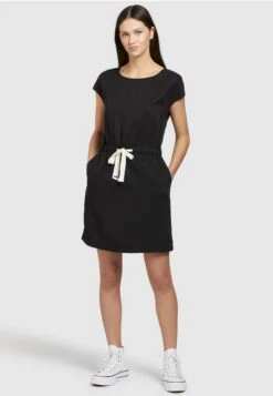 Khujo Hediye - Jurk - Schwarz -Khujo Mode Aanbiedingen Winkel 957842ad9da94adc949399bfe30d140a