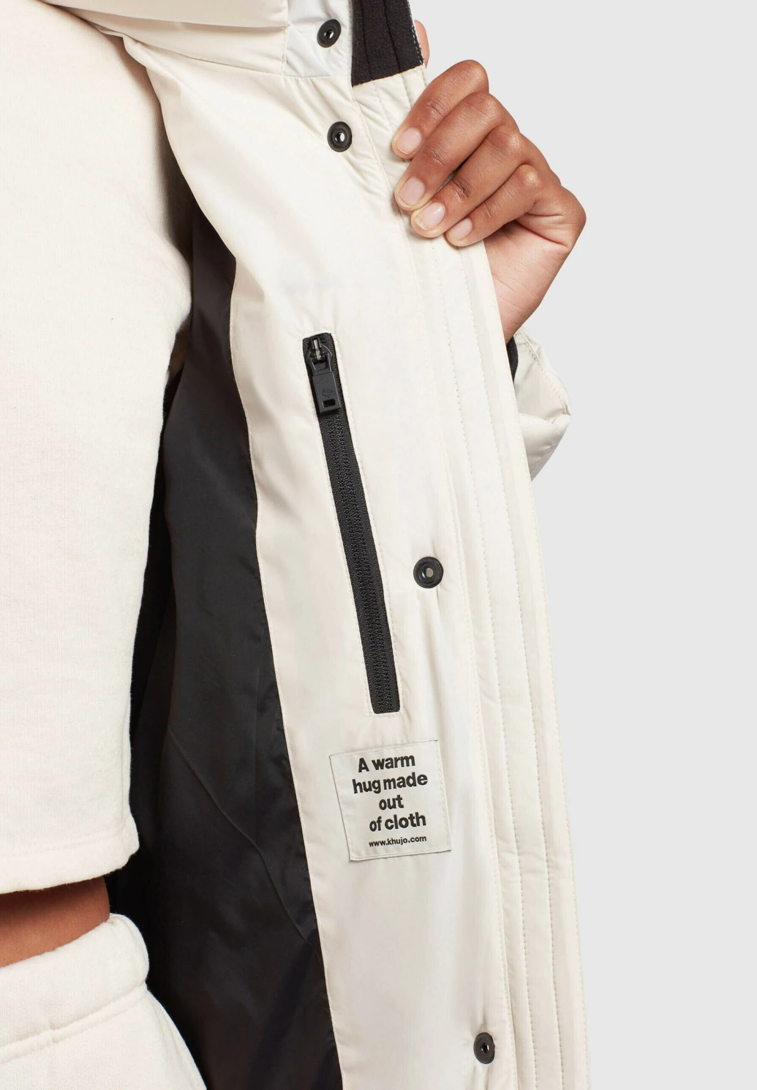 Khujo Sonje 4 - Winterjas - Weiß 7 Khujo Sonje 4 - Winterjas - Weiß - Afbeelding 7