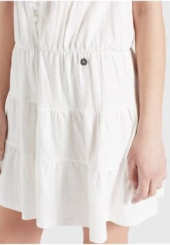 Khujo Kapua - Jurk - Weiß -Khujo Mode Aanbiedingen Winkel 982cf182150b4329870adbbb72a6c10b