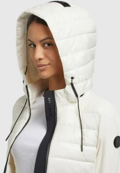 Khujo Ruth Shiny - Winterjas - Cremeweiß -Khujo Mode Aanbiedingen Winkel 9a8badde7a564459856d7569ad7d61d0