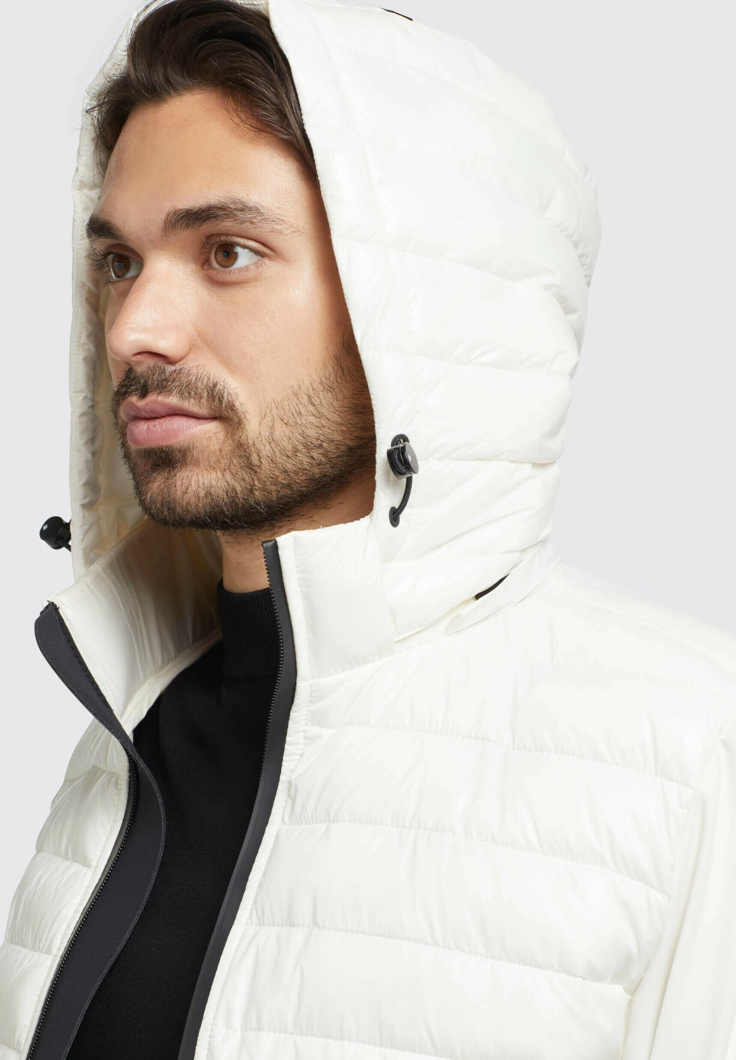 Khujo Bolt Shiny - Jas - Cremeweiß 4 Khujo Bolt Shiny - Jas - Cremeweiß - Afbeelding 4