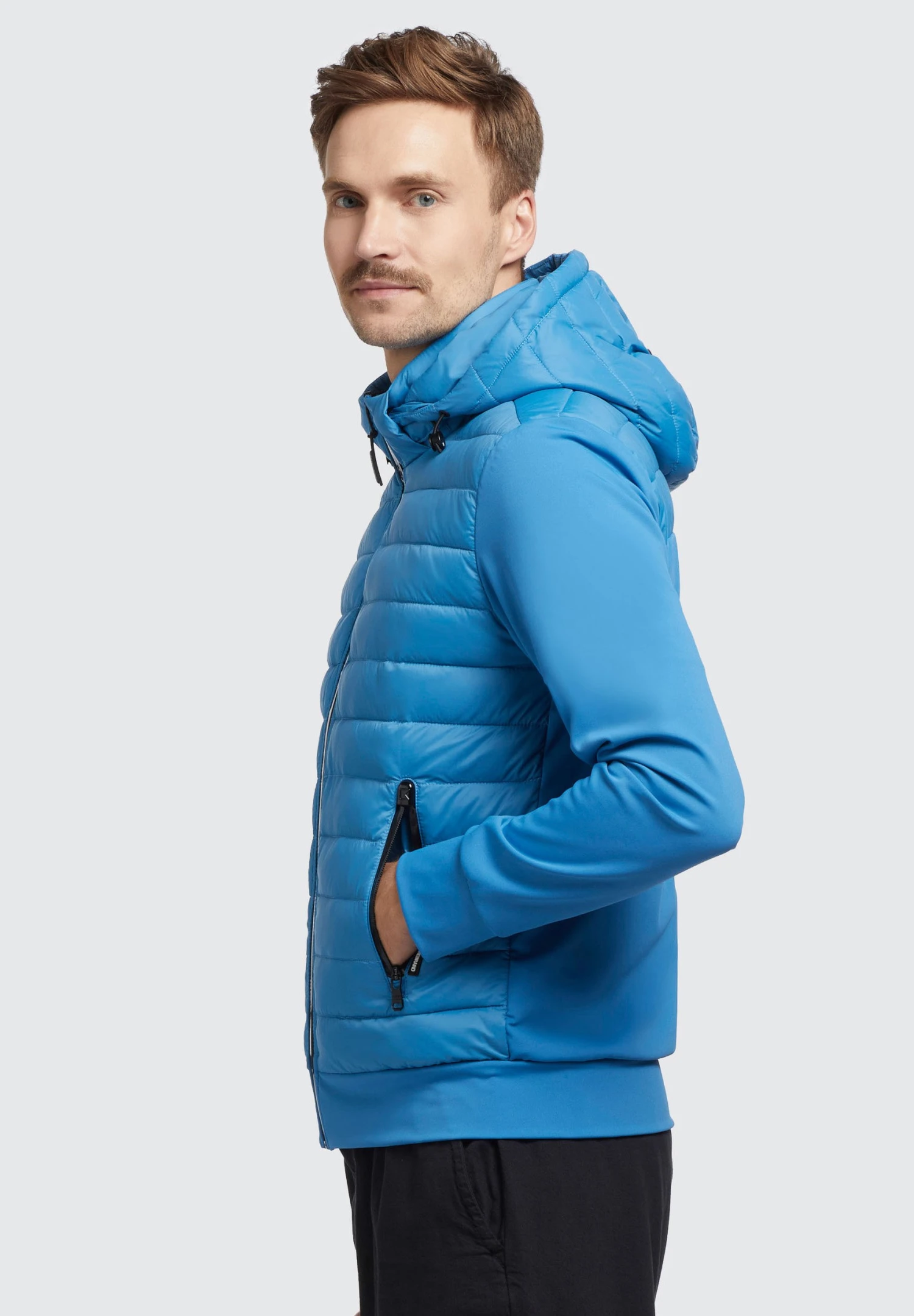 Khujo Bolt Matt - Jas - Blau 4 Khujo Bolt Matt - Jas - Blau - Afbeelding 4