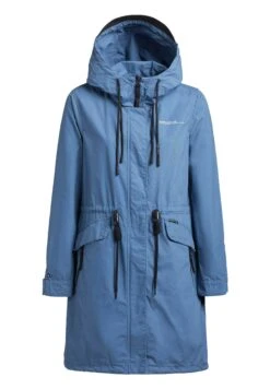 Khujo Nanda4 - Parka - Blau -Khujo Mode Aanbiedingen Winkel 9fdd42d4ca1747068bc0e1196d915d67