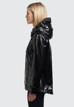 Khujo Somia - Jas - Schwarz -Khujo Mode Aanbiedingen Winkel a107ce40377d482db1d962244f233977