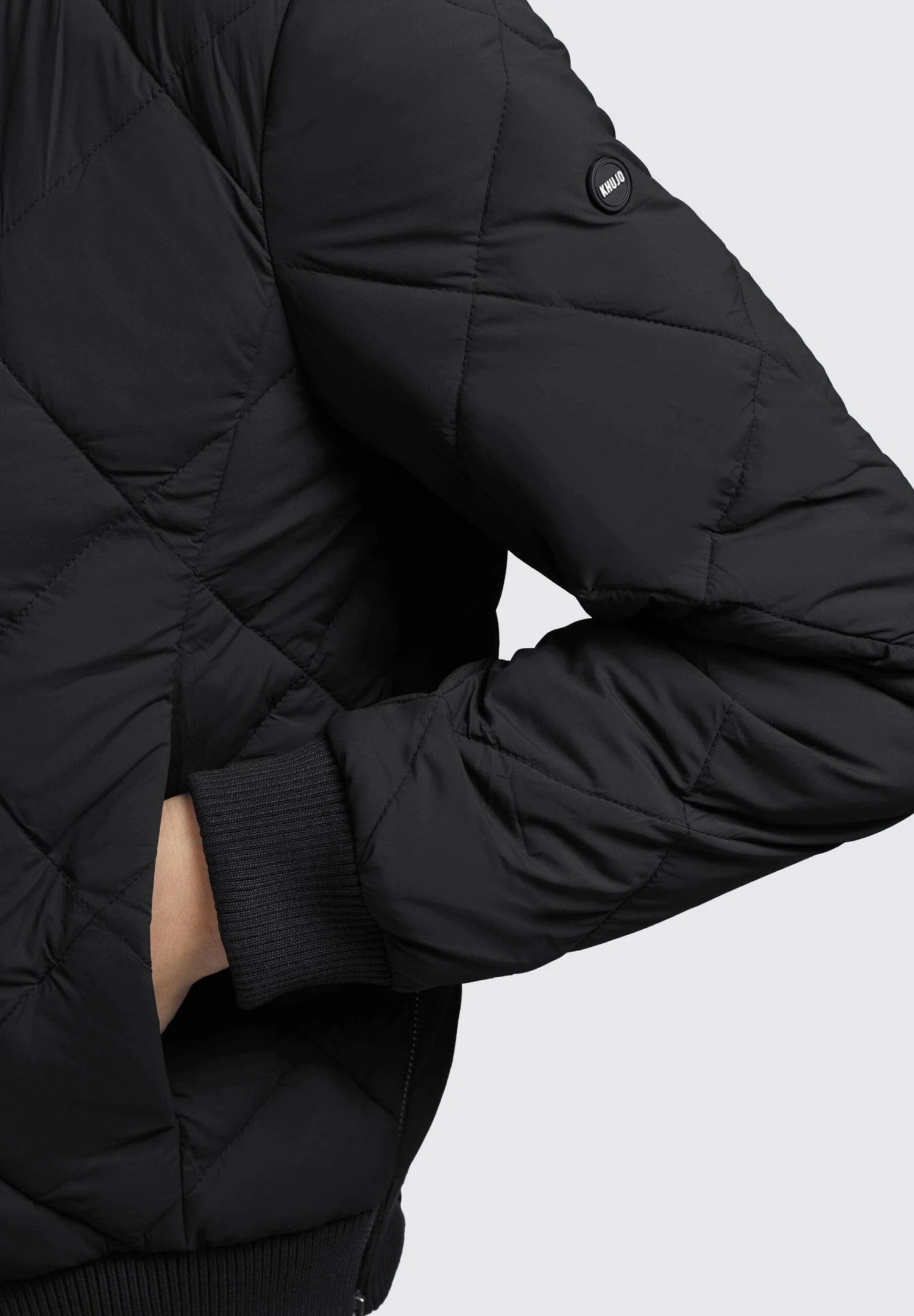 Khujo Leona - Bomberjacks - Schwarz 6 Khujo Leona - Bomberjacks - Schwarz - Afbeelding 6