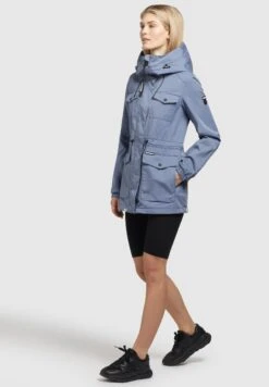 Khujo Elst - Parka - Blau -Khujo Mode Aanbiedingen Winkel a17b8465a6a846e0a435f918e6c3855c