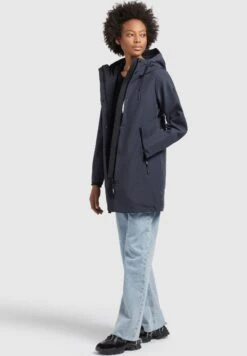 Khujo Izaf - Regenjas - Dunkelblau -Khujo Mode Aanbiedingen Winkel a443497246dd4dde8dafbf6fb4945320
