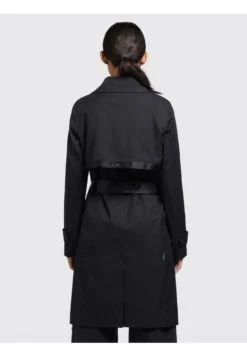 Khujo Trenchcoat - Schwarz -Khujo Mode Aanbiedingen Winkel a7be6c6e91594345b7119c7207131800