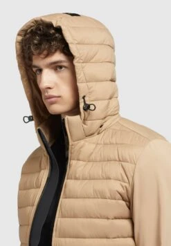 Khujo Bolt Matt - Jas - Beige -Khujo Mode Aanbiedingen Winkel a9351a32a09c479eaf91415880dfe767