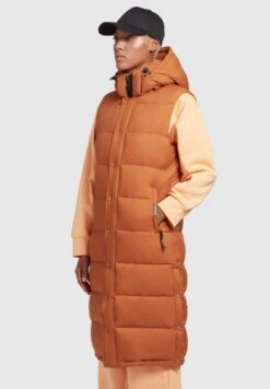 Khujo Magneta Matt - Bodywarmer - Orangebraun -Khujo Mode Aanbiedingen Winkel aa585caca35549fd935186bd48c251cc
