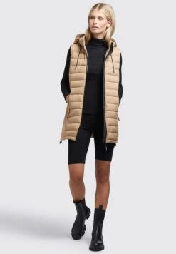 Khujo Weste Becca Matt - Bodywarmer - Beige -Khujo Mode Aanbiedingen Winkel acc3ac6ebe9849ccae63f31a29f8db26