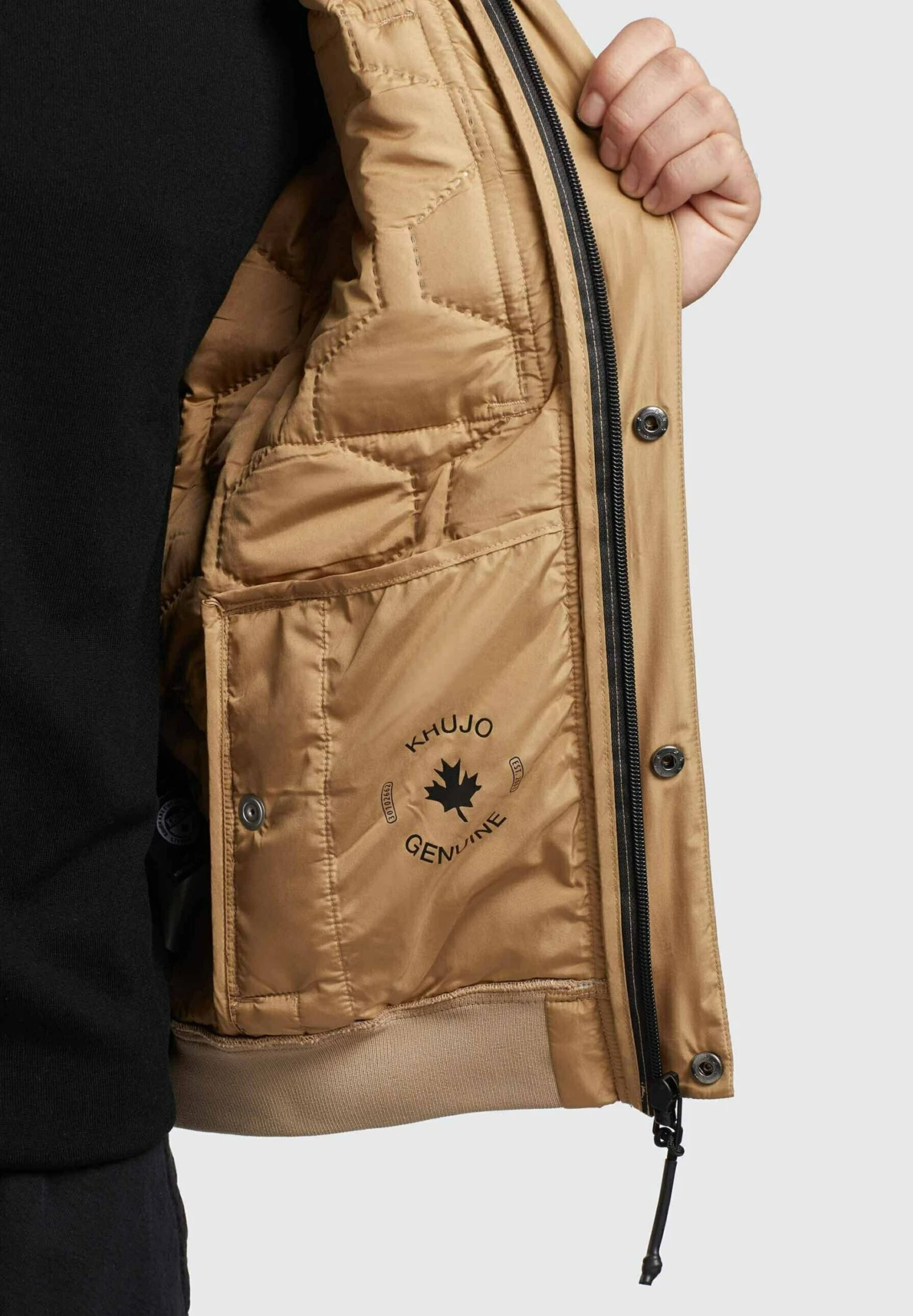 Khujo Carlson - Jas - Beige 7 Khujo Carlson - Jas - Beige - Afbeelding 7