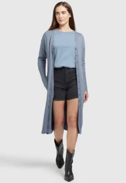 Khujo Elina - Halflange Jas - Blau 9 Khujo Elina - Halflange Jas - Blau -Khujo Mode Aanbiedingen Winkel af343390f6ab469ab9252271b40ff242