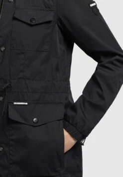 Khujo Elst - Parka - Schwarz -Khujo Mode Aanbiedingen Winkel af892248238f4fe19a6579e5a73cefca