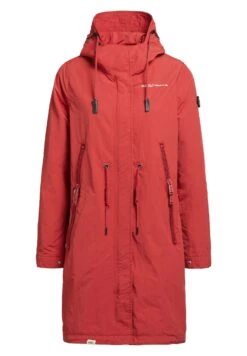 Khujo Adda - Parka - Rot -Khujo Mode Aanbiedingen Winkel b01464eb1a1e4d05b2068cec3eb85a8b