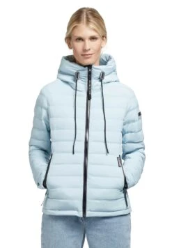 Khujo Lovina Matt - Jas - Hellblau -Khujo Mode Aanbiedingen Winkel b0898b37a3dd4cce823caad612f6b352