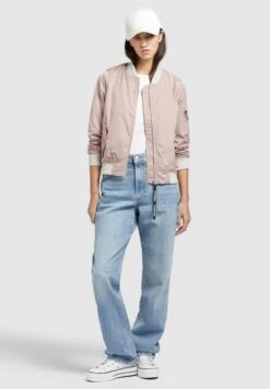 Khujo Stence - Bomberjacks - Blassrosa -Khujo Mode Aanbiedingen Winkel b0f192c6be154ba19918f2778f363263