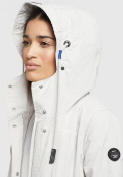 Khujo Adda - Parka - Hellgrau -Khujo Mode Aanbiedingen Winkel b28e32c34b094acaadeebfebbc870c42