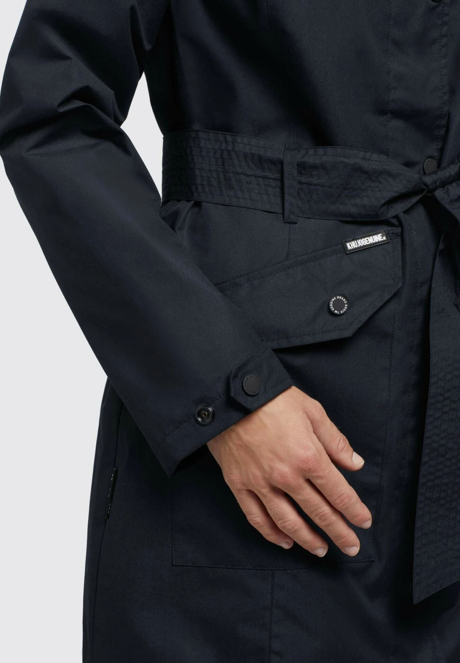 Khujo Lauren - Parka - Dunkelgrau 7 Khujo Lauren - Parka - Dunkelgrau - Afbeelding 7