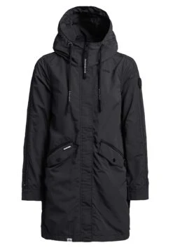 Khujo Games - Parka - Schwarz -Khujo Mode Aanbiedingen Winkel b89ce2ce09f540f6bfec2aec8b3d52de