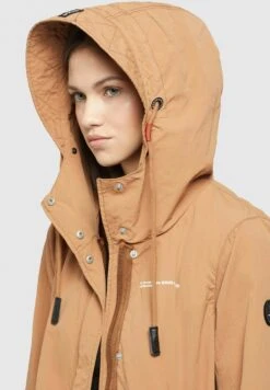 Khujo Adda - Parka - Toffee -Khujo Mode Aanbiedingen Winkel b92b969d4a57451e893d72cc2cc563f5