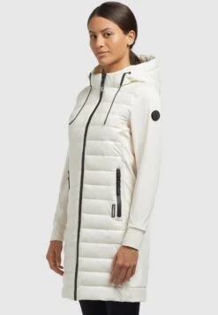 Khujo Ruth Shiny - Winterjas - Cremeweiß -Khujo Mode Aanbiedingen Winkel b9f408968ae54abb89a383a2a0ab5163