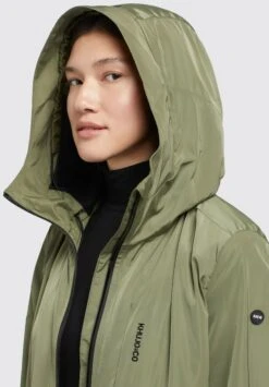 Khujo Mantel Ging - Halflange Jas - Olivgrün -Khujo Mode Aanbiedingen Winkel ba0d5403ffc54ad9b505ab6843fc9f51