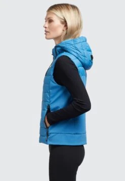 Khujo Fabia Matt - Bodywarmer - Blau -Khujo Mode Aanbiedingen Winkel bbb1cd77761841ca8d51d918e1d9575c