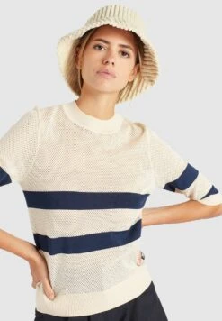 Khujo Chumane - T-Shirt Print - Sand/Dark Blue 12 Khujo Chumane - T-Shirt Print - Sand/Dark Blue -Khujo Mode Aanbiedingen Winkel c0690b5fd1034e57bb843c30652a755c