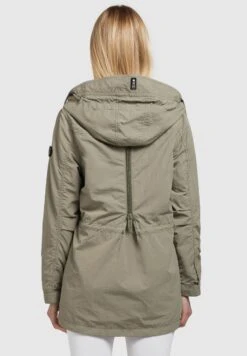 Khujo Caima - Parka - Graugrün -Khujo Mode Aanbiedingen Winkel c4d252e38e92400387c19e99a67c5b8a