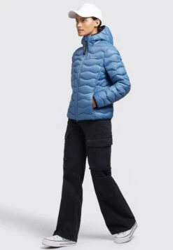 Khujo Nanna - Winterjas - Blau -Khujo Mode Aanbiedingen Winkel c6510d42971f4fcb99f9c837b927d0a9
